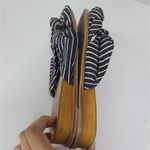 Dolce Vita Dv8 knotted Navy Blue/White Slides Size 9 Blue Photo 3