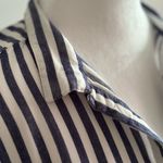 Alexander Jordan Short Sleeve Blouse Size S Blue Photo 3