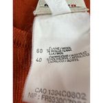 Kasha de Rodier Sweater Womens Medium Orange Crewneck Wool Acrylic Blend Knit Photo 5