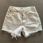 AGOLDE  Women's White Denim Shorts 24 Photo 0