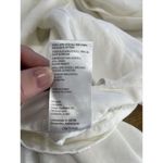 Anthropologie  Pilcro Tucked-Knee Tapered‎ Trousers Linen Size 29 White Photo 8