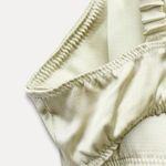 ZARA Dress Lime Green Satin Effect Maxi Midi Wedding Party Date Coctail Photo 11