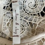 Willow & Clay  Cream Lace Blouse Photo 4