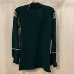 Vintage 1970s Patterned Cardigan Green Size M Photo 2