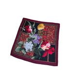 Adrienne Vittadini  silk floral tulips scarf Photo 3