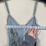 NWT ARRANGE Illusion Beaded Dress Bridal Silver Size 0 column maxi dress size 6 Photo 5