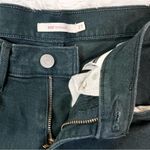 Levi's LEVI’S Women’s Mid Rise 505 Straight Leg Hunter Green Denim Jeans 27 Photo 8