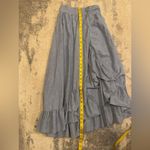Source Unknown Women’s Long Denim Ruffle Skirt Photo 6