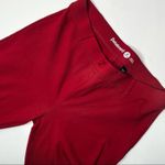 Betabrand Women’s Red Dress Yoga Pants Straight Leg Medium Petite Photo 1