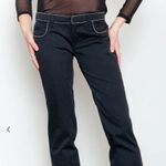 Moschino Women’s Donna Rhinestone Flare Pants Size 27 Photo 7