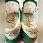 Sam Edelman  Josi Gum Sole Suede Retro Sneakers Pine/White Size 9.5 Photo 8