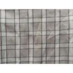 Divided NEW H&M  Mini Skirt Medium Beige Tan Plain Check Flare Box Pleats Stretch Photo 5