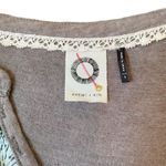 Anthropologie Akemi + Kin Fauna Leopard Jungle Print Henley Top Photo 4