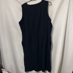 Talbots T by Classic NAVY ATHLETIC Dress WO SIZE XL DRAWSTRING WAIST POCKETS Photo 7