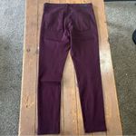 AG Adriano Goldschmied AG The Farrah Skinny High Rise Skinny Maroon Jeans Pants Photo 4