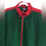 33 Degree green red sparkly track jacket holiday Christmas fun women’s size XXL Photo 1