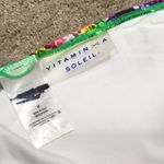 Vitamin A New. rainbow snakeskin halter bikini top. Photo 4