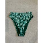 Aerie NWT  High Cut Cheeky Bikini Bottom Mod Green High Cut Cheeky Swim Size XL Photo 2