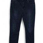 Women’s Dark Wash Black Bull Skinny Jeans size 30 with stretch Blue Photo 0