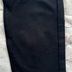 Ann Taylor  black straight leg mid rise pants, size 10 office business casual Photo 12