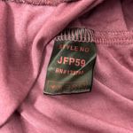 POL Burgundy Flare Pants with Lace Trim Wooden Beads Size M Photo 10