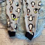 Free Press  Fleece Penguin Onsie Hooded Zip Up sz M Photo 4