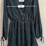 Showpo  Worlds Away Green White Polka Dot Ruffle Mini Dress NWT Size 2 Photo 4