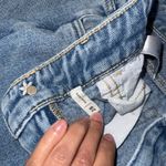 PacSun Blue Straight Leg Jeans with Playful Pattern Photo 2