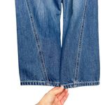 Banana Republic Factory High Rise Barrel Medium Wash Washwell Jeans Photo 3