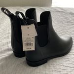 A New Day Black Short Rain Boots Photo 0