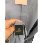 Charles Henry  Jumpsuit Blue V-Neck Long‎ Sleeve Tie Waist Photo 5