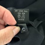 Lafayette 148 Black Silk Blend Sleeveless Sheath Dress Size 4 Career Capsule Photo 5