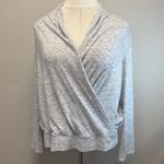 Soma  Light Grey Wrap Sweater - Size XXL Photo 2