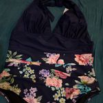 Cupshe Women's One Piece Cutout Bathing Suit Floral Print.. Photo 2