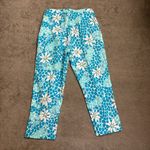 Lilly Pulitzer  Leopard Lounge White Label Cropped Capri Pants Photo 1