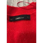 ZARA  Oversized Patchwork Jumper Size ‎ Small  Red Photo 5