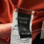 Emery Rose Burnt Orange Baby Doll Bow Tank Top 1XL NWT Size XXL Photo 5