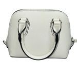 Steve Madden Faith Saffiano Small Faux Leather Crossbody White Bag Purse Euc Photo 1
