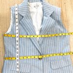 KLING 100% cotton shirt vest Blue Photo 8