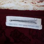 Urban Outfitters  Hallie Wine Colored Embroidered Square Neck A-line Mini Dress Photo 7