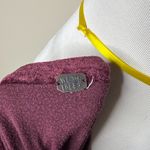 Free People  We The Free Burgundy Crushed Velvet Milan Top Photo 2