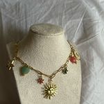 Handmade Earthy Charm Necklace Gold Photo 2