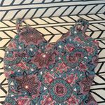 Love Your ASSETS by Sara Blakey SPANX Mandala Print One Piece Swimsuit size XL Blue Photo 3