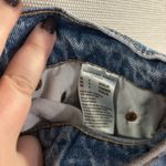 American Eagle  STRIGID Highest Rise Baggy‎ Straight Distressed Size 8 Jeans Photo 5