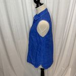 Tommy Bahama 60 Small Petite Sea Glass Breezer Hawaiian Blue 100% Linen Shirt Photo 1