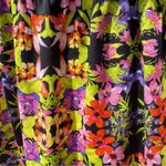 Dex bright floral mini dress with collar cutouts / L / Excellent condition Size L Photo 7