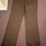 Gap Women's Curvy Fit Flared Leg Brown Chinos Photo 0