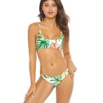 PilyQ New. PQ tropical reversible bandeau bikini set. M-top/S-bottom. Retails $1 Photo 4