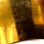 Mud Pie geometric orange and blue cuff bracelet Photo 5