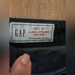 Gap Classic Straight High Rise Jeans Dark Wash Size 26/2 Short Photo 1